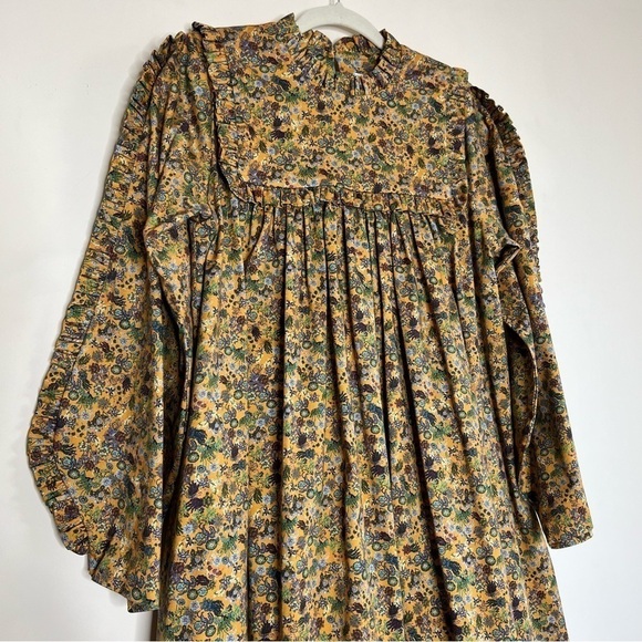 Kika Vargas Hertha Dress in Yellow Floral - Picture 5 of 16